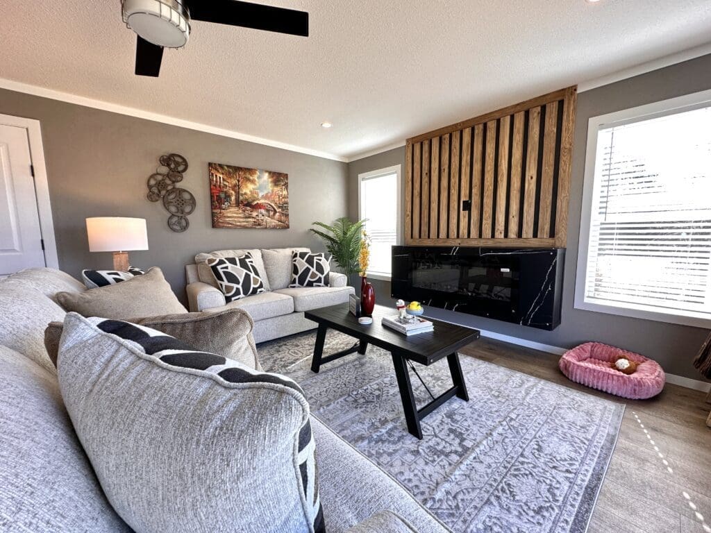 The bold second living room of The Bourbon
